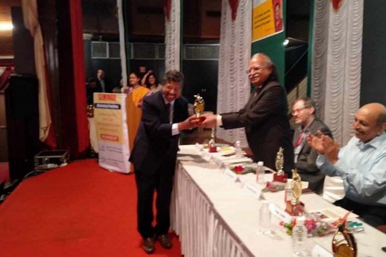 Token of appreciation presented to shri Sudheendraji By Dr.Praful Barvalia
